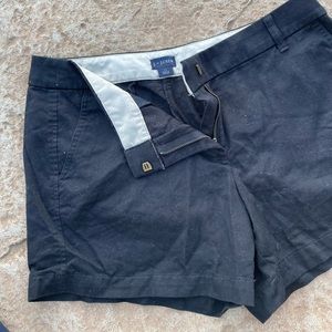 JCrew black chino shorts - womens sz12